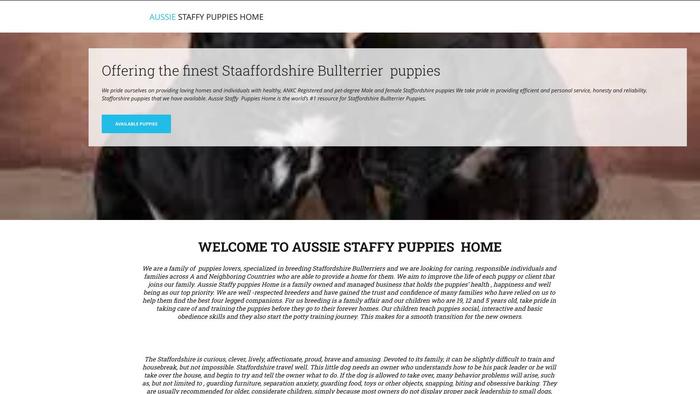 Aussiestaffyhome.com - Australian Shepherd Puppy Scam Review