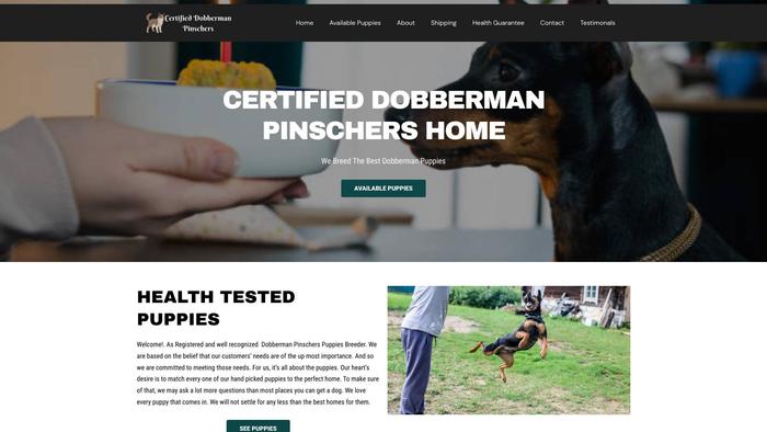 Certifieddobbermanpinschers.com - Doberman Pinscher Puppy Scam Review