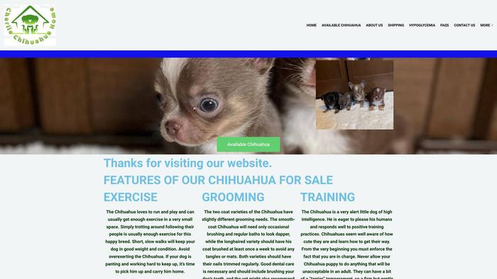 Charliechihuahuahome.com - Chihuahua Puppy Scam Review