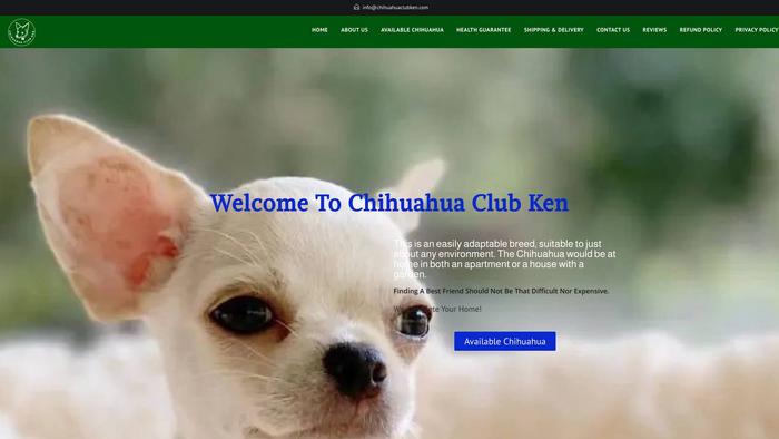 Chihuahuaclubken.com - Chihuahua Puppy Scam Review