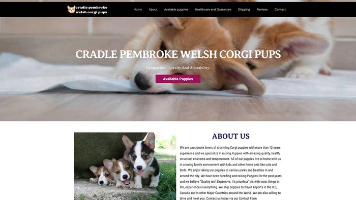 Cradlepembrokewelshcorgipups.com - Corgi Puppy Scam Review