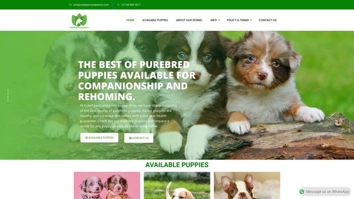 Cutepawcompanion.com - Pomeranian Puppy Scam Review