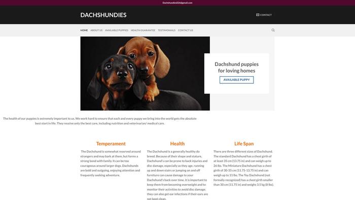 Dachshundies.com - Dachshund Puppy Scam Review