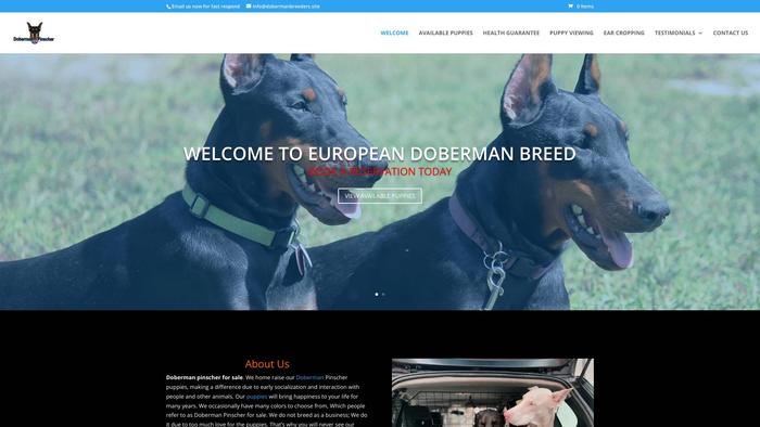 Dobermanbreeders.site - Doberman Pinscher Puppy Scam Review