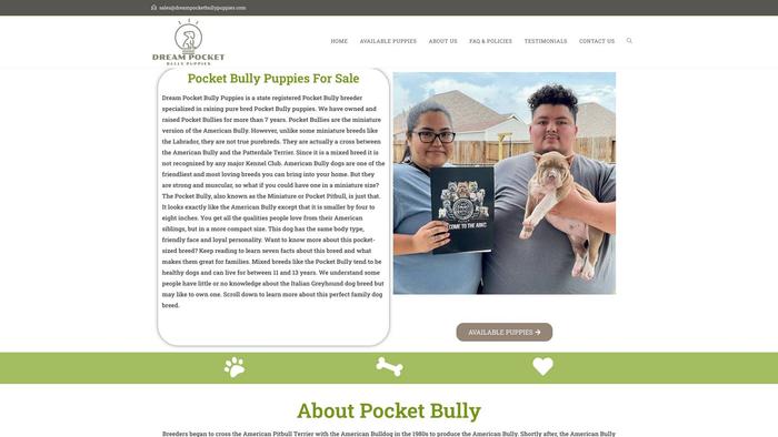 Dreampocketbullypuppies.com - English Bulldog Puppy Scam Review