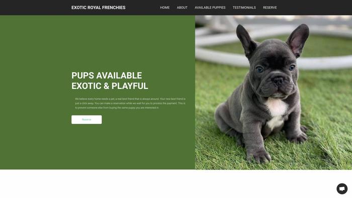 Exoticroyalfrenchies.com - French Bulldog Puppy Scam Review