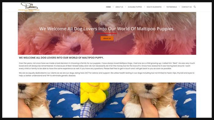 Famousmaltipoolitters.us - Maltipoo Puppy Scam Review