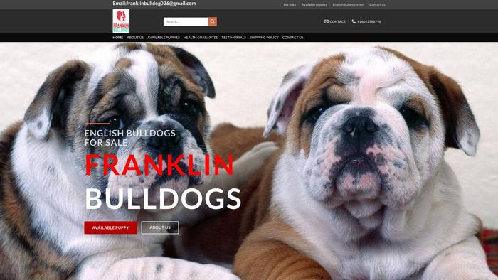 Franklinbulldog.com - Bulldog Puppy Scam Review