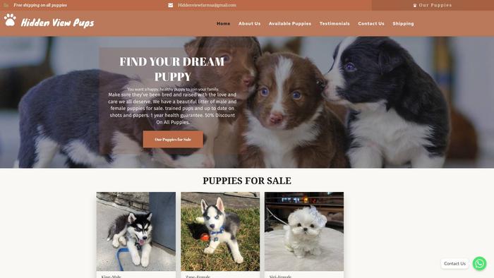 Hiddenviewfarmsa.com - French Bulldog Puppy Scam Review