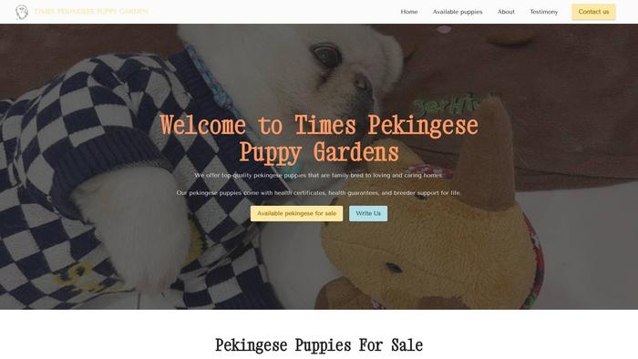 Httptimespekingesepuppygardens.com - Pekingese Puppy Scam Review