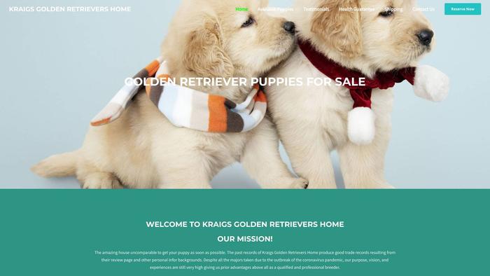 Kraigsgoldenretrievershome.com - Golden Retriever Puppy Scam Review