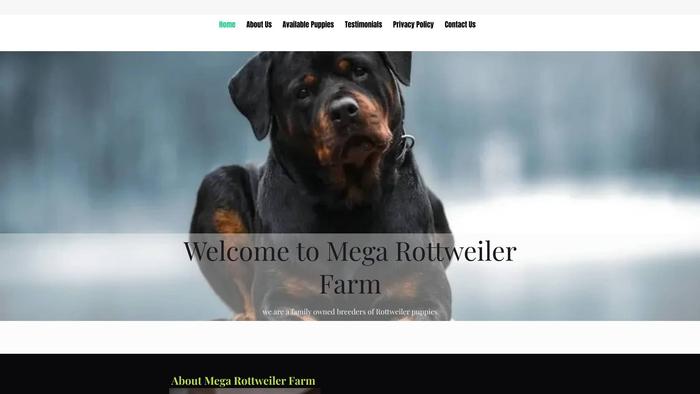 Megarottweilerfarm.com - Rottweiler Puppy Scam Review