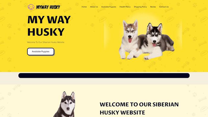 Mywayhusky.com - Husky Puppy Scam Review