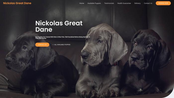 Nickolasgreatdane.com - Great Dane Puppy Scam Review