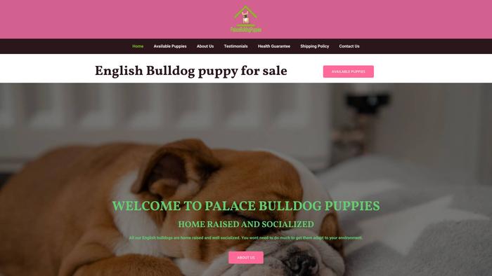 Palacebulldogpuppies.com - Bulldog Puppy Scam Review