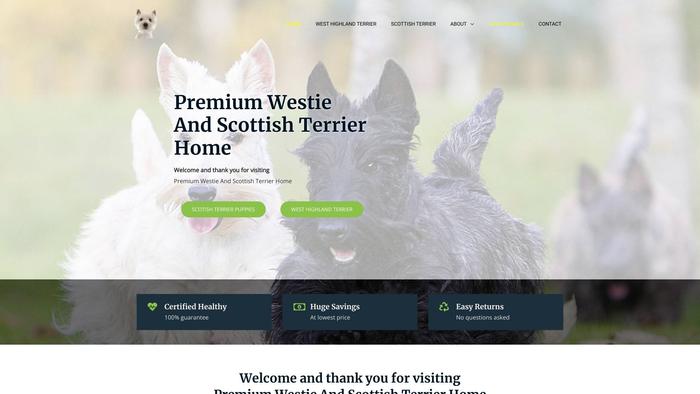 Premiumwestieandscottishterrierhome.com - Terrier Puppy Scam Review