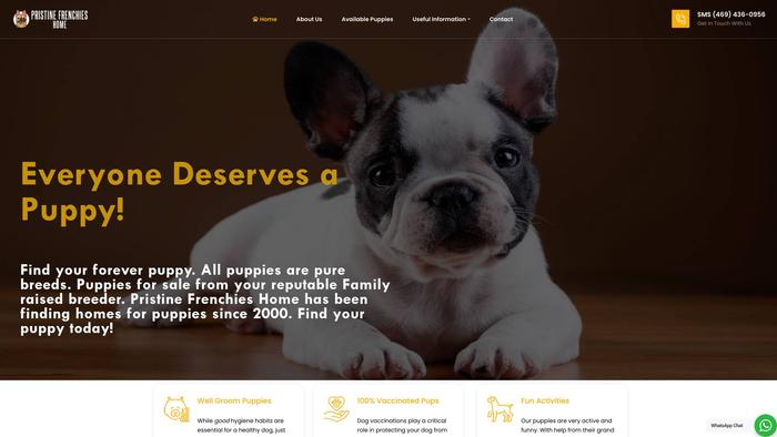 Pristinefrenchieshome.com - French Bulldog Puppy Scam Review