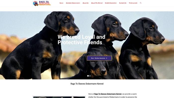 Ragstosleeves.com - Doberman Pinscher Puppy Scam Review