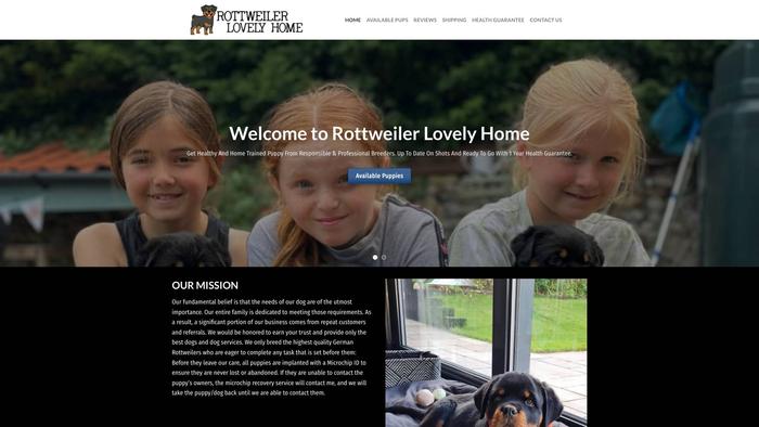 Rottweilerlovelyhome.com - Rottweiler Puppy Scam Review