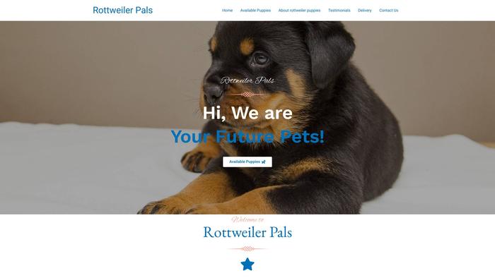 Rottweilerpals.com - Rottweiler Puppy Scam Review