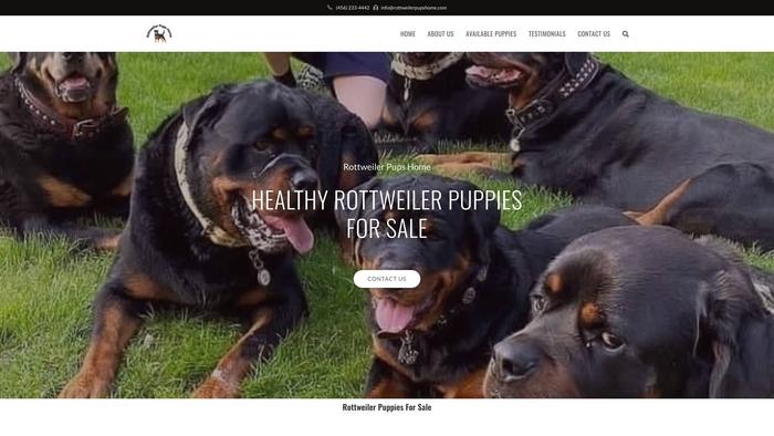 Rottweilerpupshome.com - Rottweiler Puppy Scam Review