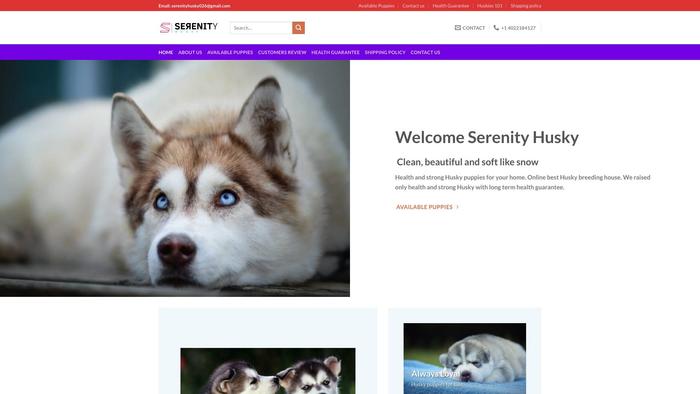 Serenityhuskys.com - Husky Puppy Scam Review