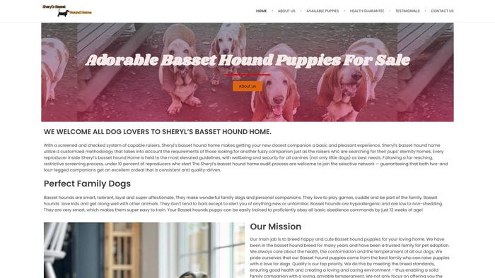 Sherylbassethoundhome.com - Bassethound Puppy Scam Review