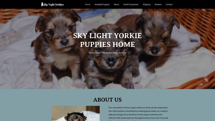 Skylightyorkiesforsale.com - Yorkshire Terrier Puppy Scam Review