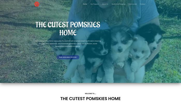 Thecutestpomskieshome.com - Pomeranian Puppy Scam Review