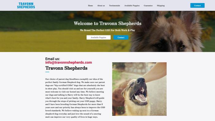 Travonnshepherds.com - Germanshepherd Puppy Scam Review