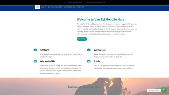 Vanzylhondjiehuis.com - Beagle Puppy Scam Review