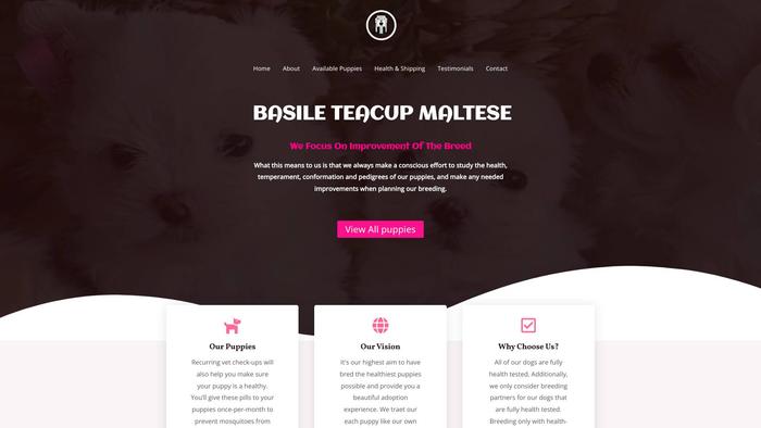 Basilemalteseteacup.com - Maltese Puppy Scam Review