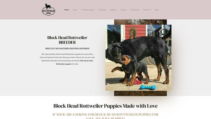 Blockheadrottweilers.com - Rottweiler Puppy Scam Review