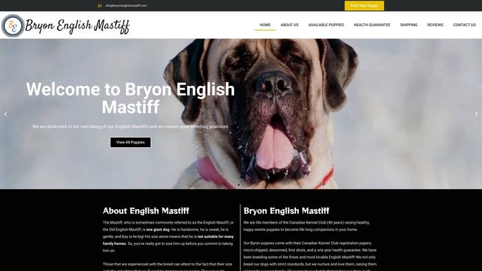 Bryonenglishmastiff.com - Tibetan Mastiff Puppy Scam Review