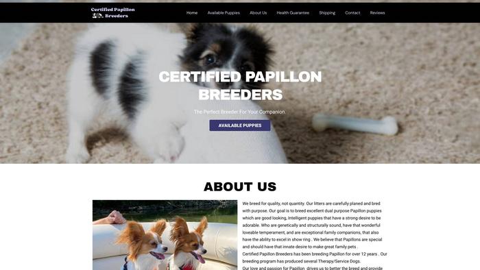 Certifiedpapillonbreeders.com - Papillon Puppy Scam Review