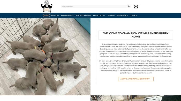 Championweimaraners.com - Weimaraner Puppy Scam Review