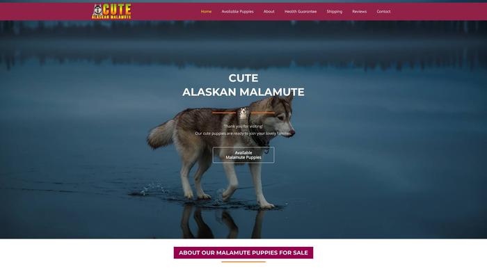 Cutealaskanmalamute.com - Malamute Puppy Scam Review