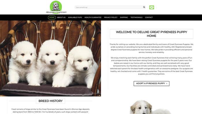 Deluxegreatpyrenees.com - Saint Bernard Puppy Scam Review