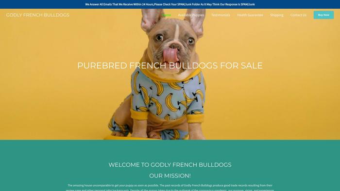 Godlyfrenchbulldogs.com - French Bulldog Puppy Scam Review