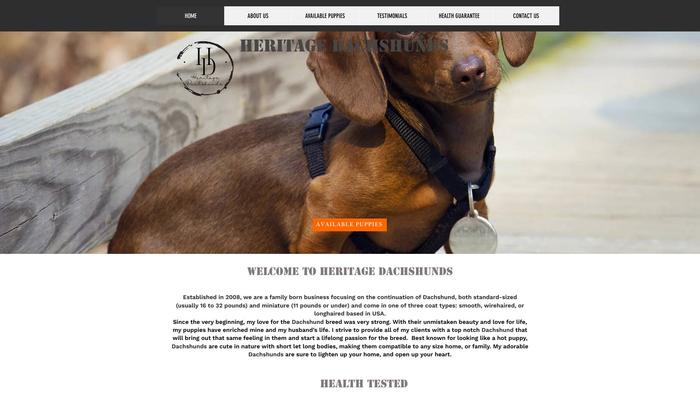 Heritagedachshunds.com - Dachshund Puppy Scam Review