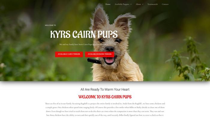 Kyrscairnpups.com - Terrier Puppy Scam Review