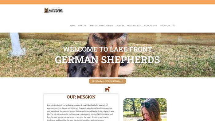 Lakefrontgermanshepherds.com - Germanshepherd Puppy Scam Review