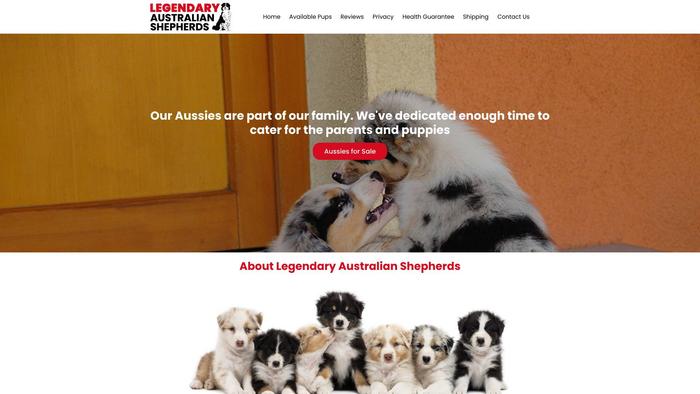 Legendaryaustralianshepherds.com - Germanshepherd Puppy Scam Review