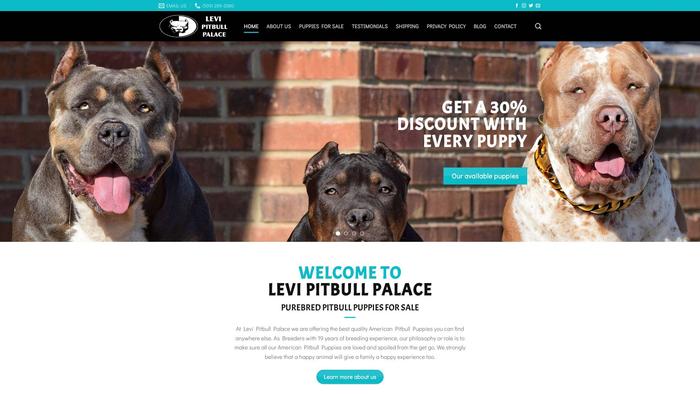 Levipitbullpalace.com - Pit Bull Puppy Scam Review