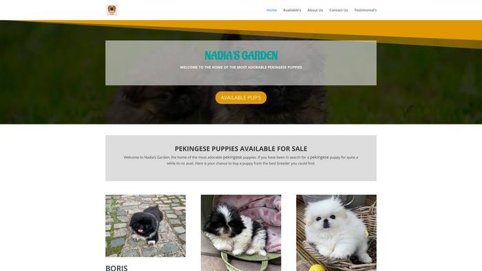 Nadiasgarden.com - Pekingese Puppy Scam Review