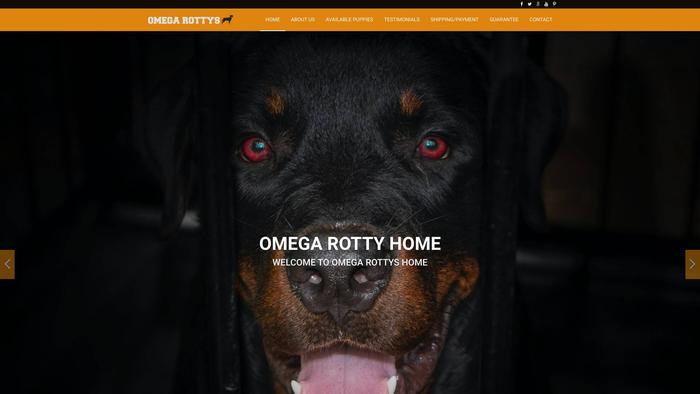 Omegarottyshome.com - Rottweiler Puppy Scam Review