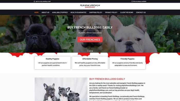 Playfulfrenchbulldogs.com - French Bulldog Puppy Scam Review