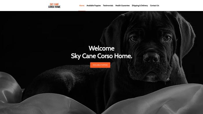 Skycanecorsohome.com - Cane Corso Puppy Scam Review