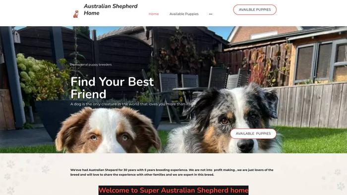 Superaustralianshepherdhome.com - Germanshepherd Puppy Scam Review