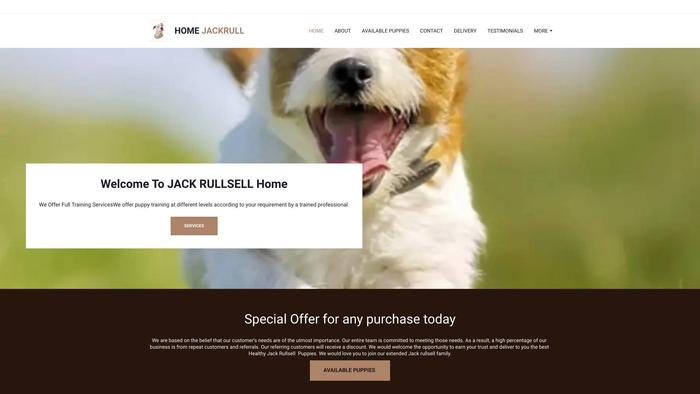 Trainedjackrusell.store - Jack Russell Terrier Puppy Scam Review